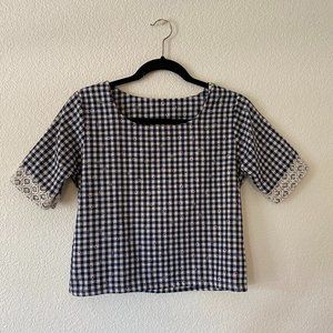 Plaid Top